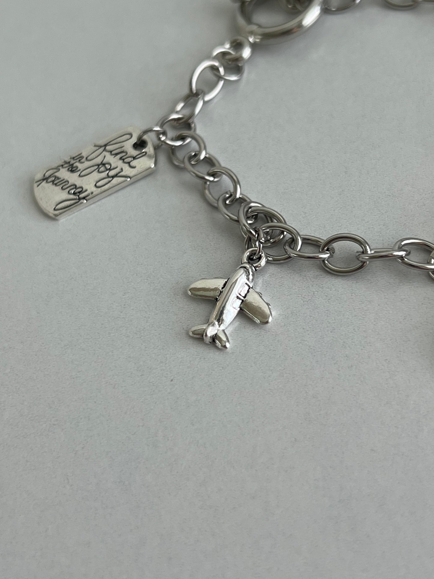 World Traveler Charm Bracelet