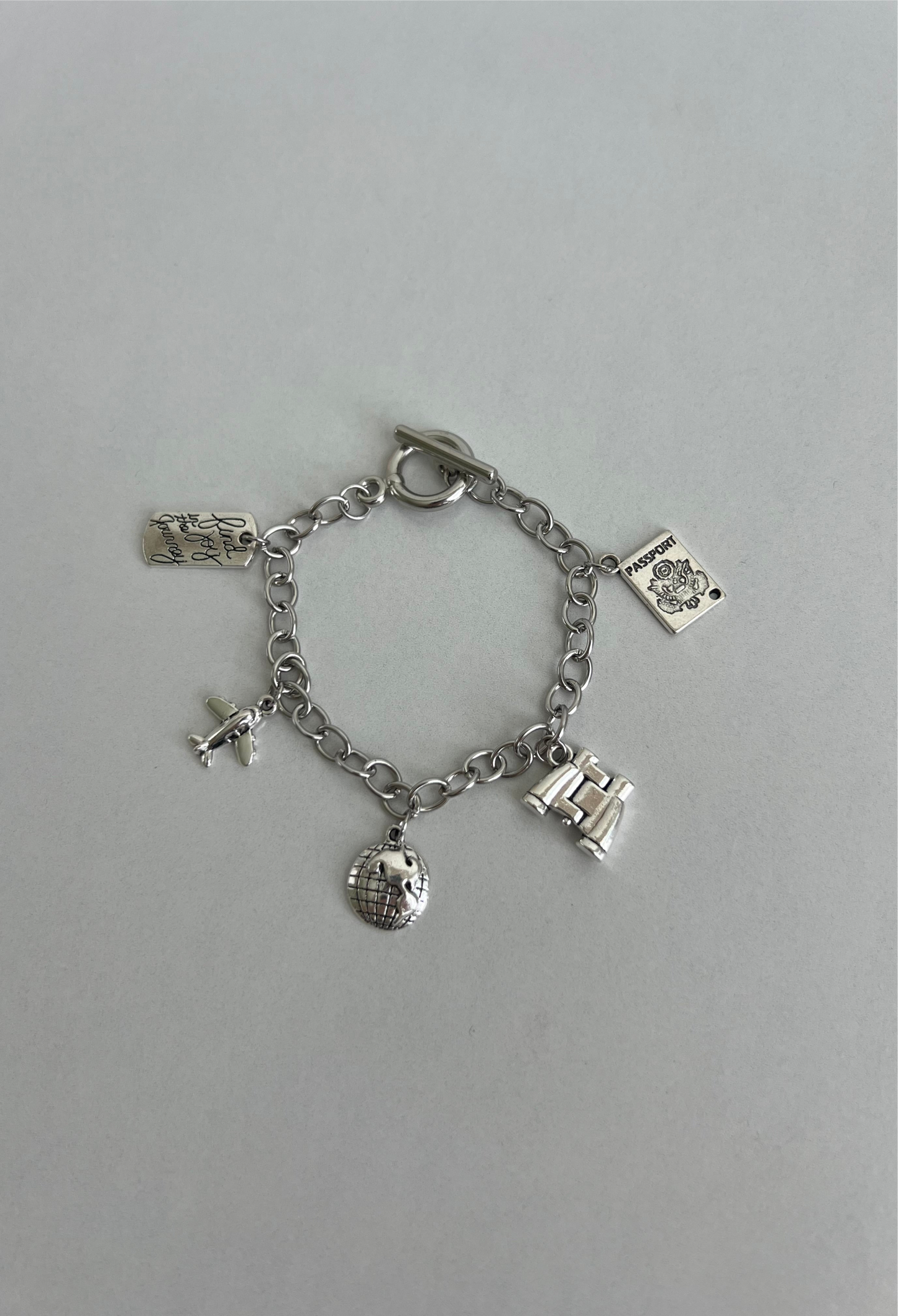 World Traveler Charm Bracelet