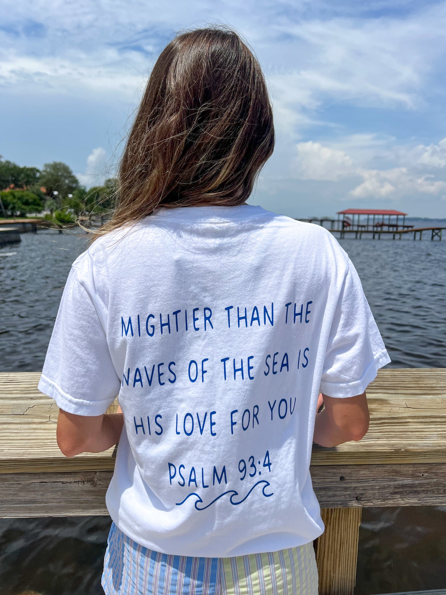 Mightier Than The Waves Tee