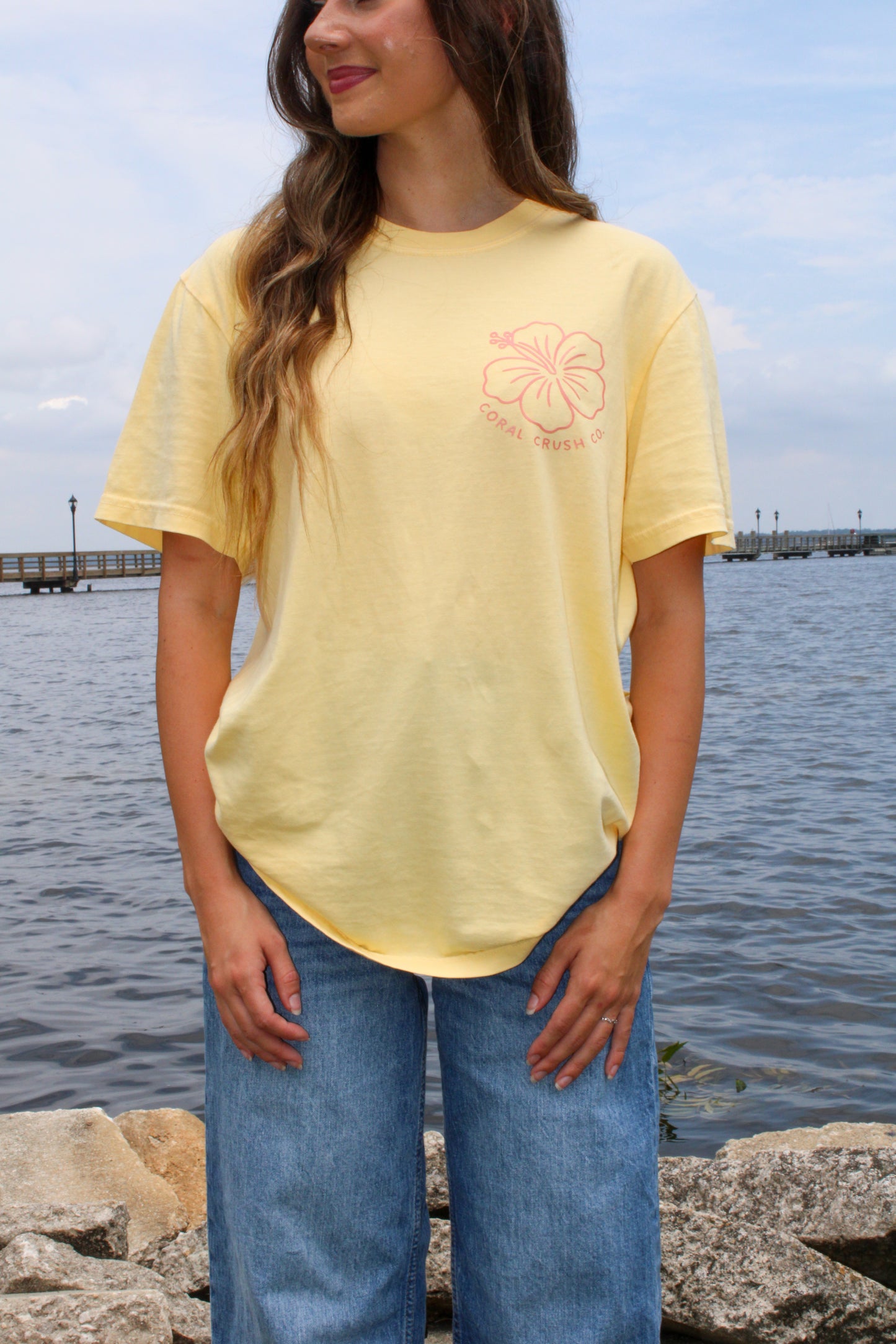 Coral Crush Co. Tee
