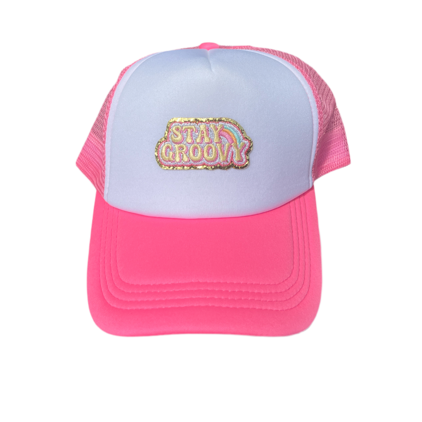 Stay Groovy Trucker Hat